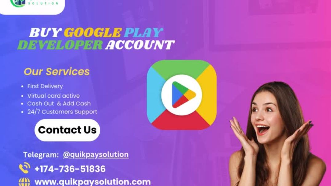 ⁣Buy Google Play Developer Account