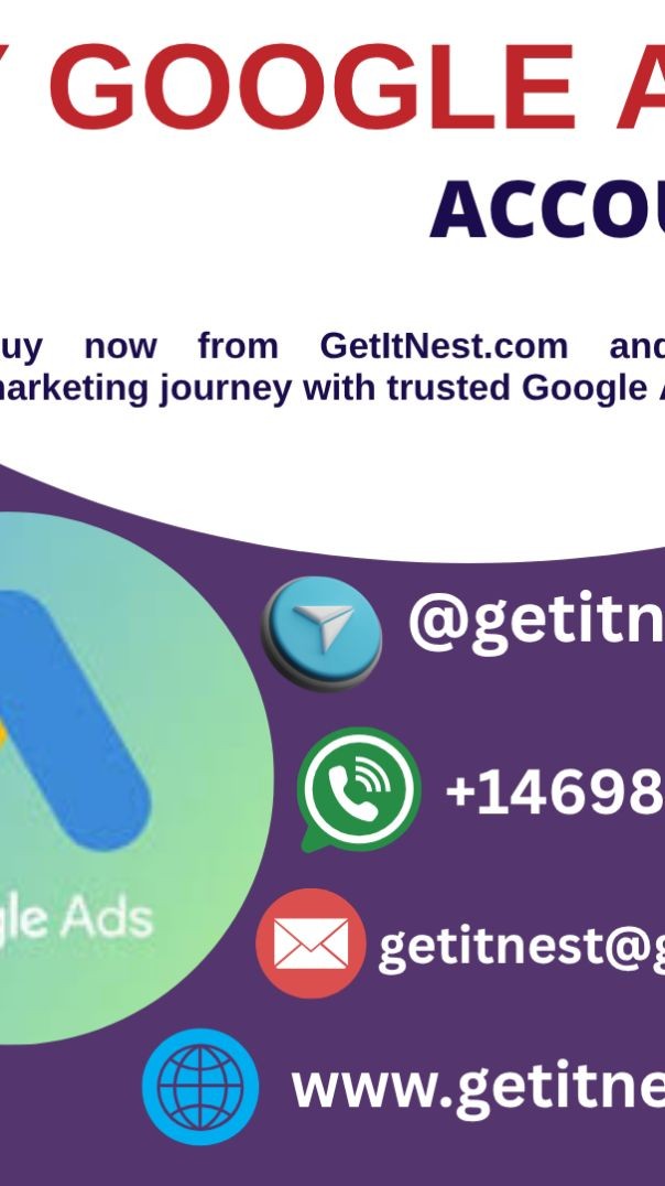 Buy Google Ads Accounts – 100% Verified & Ready to Use