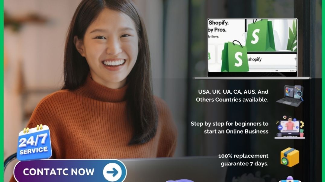 ⁣Buy Shopify Account